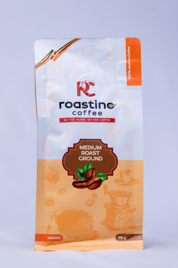 Roastino Ground Coffee Medium Roast - 125g - Image 5