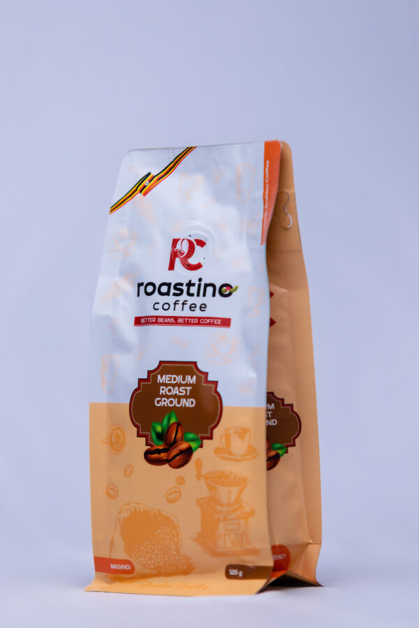 Roastino Ground Coffee Medium Roast - 125g - Image 4