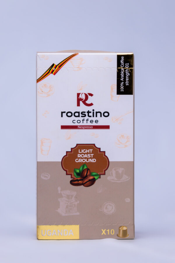 Roastino Ground Coffee Medium Roast - 10 Capsules