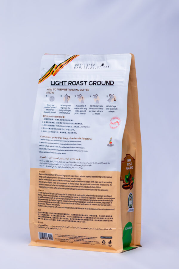 Roastino Ground Coffee Light Roast - 500g - Image 4