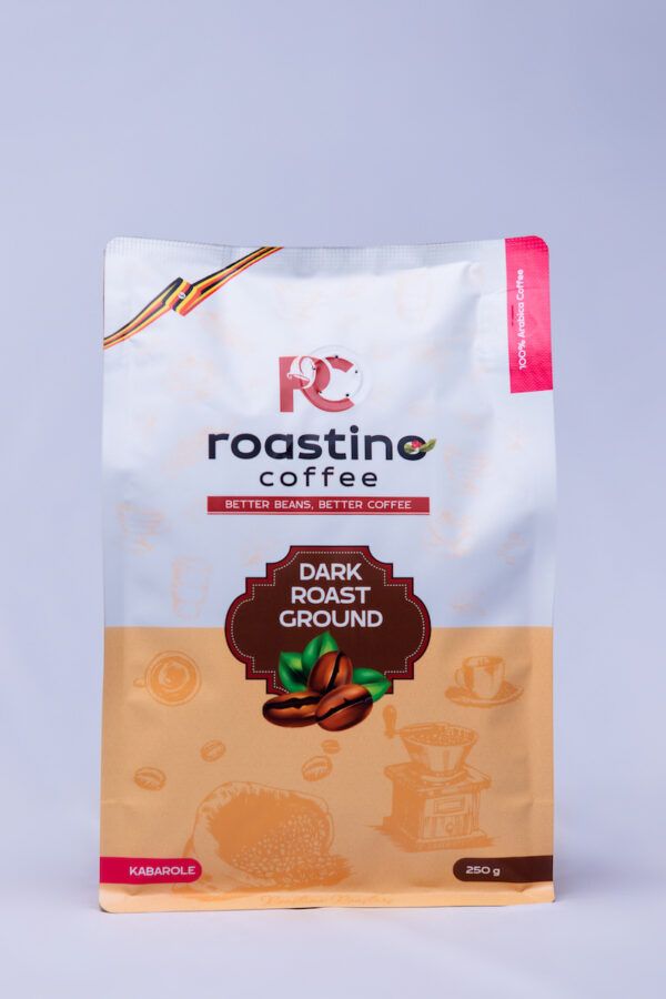 Roastino Ground Coffee Dark Roast - 250g - Image 2