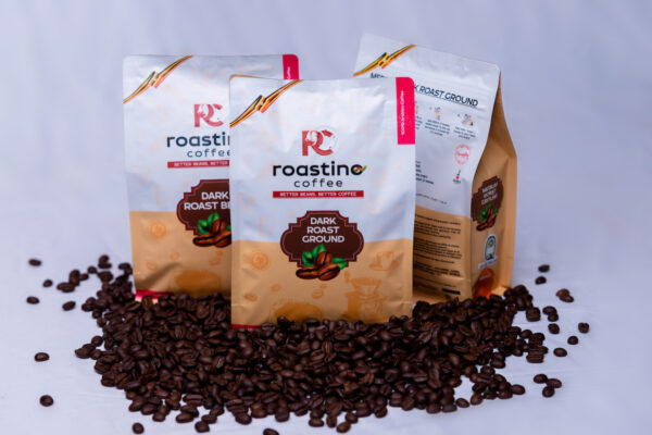 Roastino Ground Coffee Dark Roast - 125g - Image 4