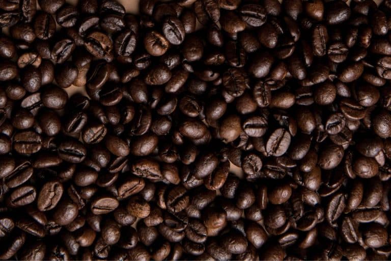 Roastino Coffee beans for B2B Close-up of dark coffee beans